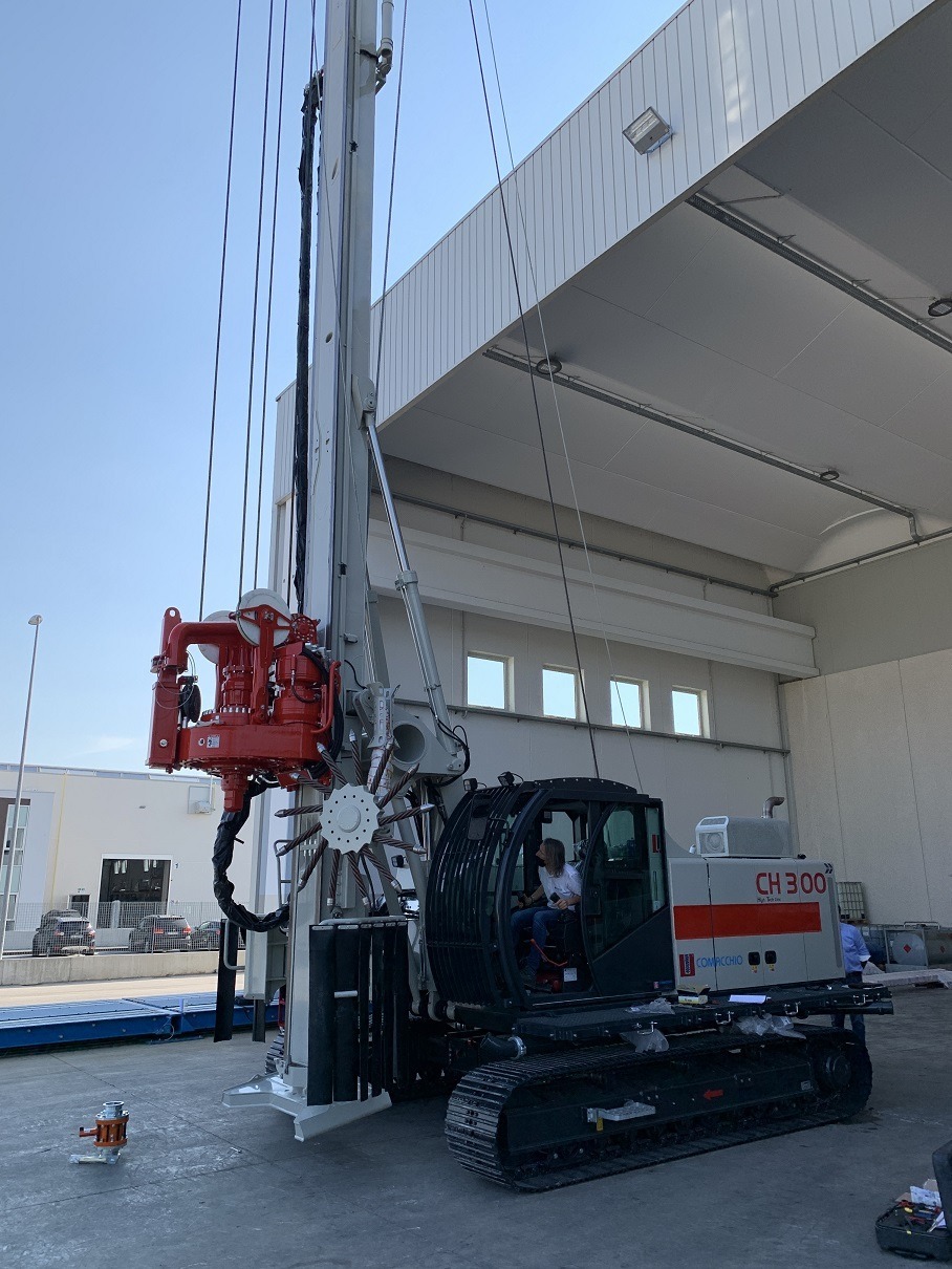 CFA Pilot sistema di perforazione